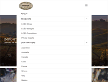 Tablet Screenshot of majesticwine.ca